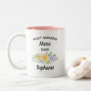 Search for best nurse ever mugs Thank you