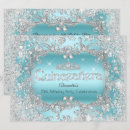 Search for snowflake 6x8 invitations Elegant
