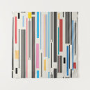 Search for black and white striped art Geometry