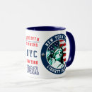 Recherche de drapeau new york tasses Statue de la liberté