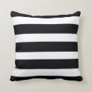 Recherche de rayures noires blanches coussins Chic