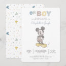 Search for disney baby boy shower invitations Mickey mouse