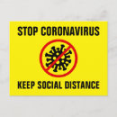 Search for germs postcards Covid