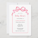 Search for simple baby girl shower invitations Modern