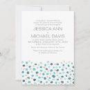 Search for polka dot wedding invitations Elegant