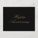 Search for black and gold anniversary cards Chic