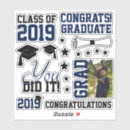 Search for college graduation congratulations stickers Class of 2024