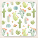 Recherche de motif cactus dessous de verres Fleur