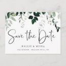Search for nature save the dates Botanical