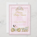 Search for cinderella baby shower invitations Pink