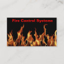Search for fire extinguisher business cards Flames