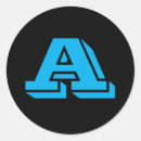 Search for blue alphabet stickers Letters