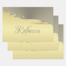 Search for silver gold wrapping paper Floral