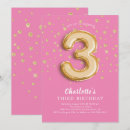 Recherche de 3rd anniversaire invitations Girl
