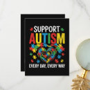 Search for autism thank you cards Awareness