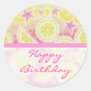 Recherche de limonade rose autocollants Jaune