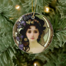 Search for portraits on ornaments For her