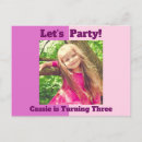 Search for childrens block invitations Girly