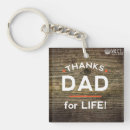 Search for thanks dad keychains Father