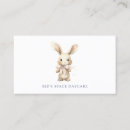 Search for bunny business cards Whimsical