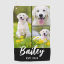 Search for for pets golf towels Typography