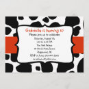 Recherche de taches vache invitations Fille