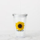 Search for sunflower tumblers Rustic