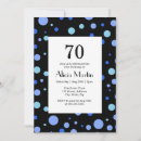 Search for blue polka dot pattern invitations Stylish