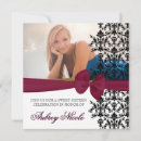 Search for red and black 18th birthday invitations For her