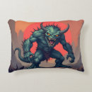 Recherche de monstres coussins Vert