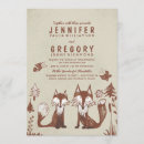 Search for fox wedding invitations Rustic