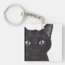 Recherche de vapeur porteclés Chats noirs