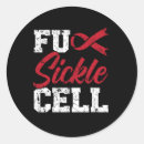 Search for blood cells stickers Sickle cell