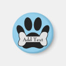 Recherche de empreinte de patte magnets Dog