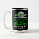 Recherche de humour golf tasses Noir