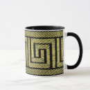 Recherche de motif grec tasses Noir