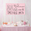 Search for new baby girl banners Gender reveal
