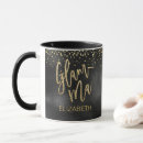 Search for black gold foil mugs Trendy