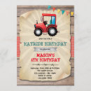 Recherche de tracteur rouge invitations Parti agricole