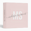 Search for modern binders Monogrammed