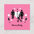 Recherche de divorce drôle invitations Partie divorcée