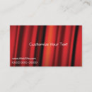 Search for magician business cards Red