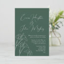 Search for calla lily wedding invitations White calla lilies