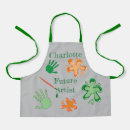 Search for orange splash aprons Paint splashes