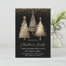 Search for gold tree invitations Black and gold