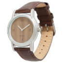 Recherche de brun montres Bois