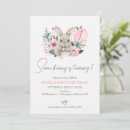 Search for some bunny turns one invitations For kids