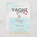 Search for yacht birthday invitations Celebration