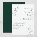 Search for emerald 60th birthday invitations Elegant