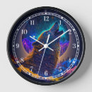 Search for howling wolf clocks Mystical